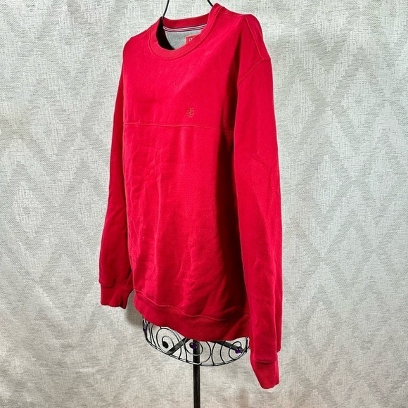 IZOD red crewneck sweater size M - Picture 3 of 9